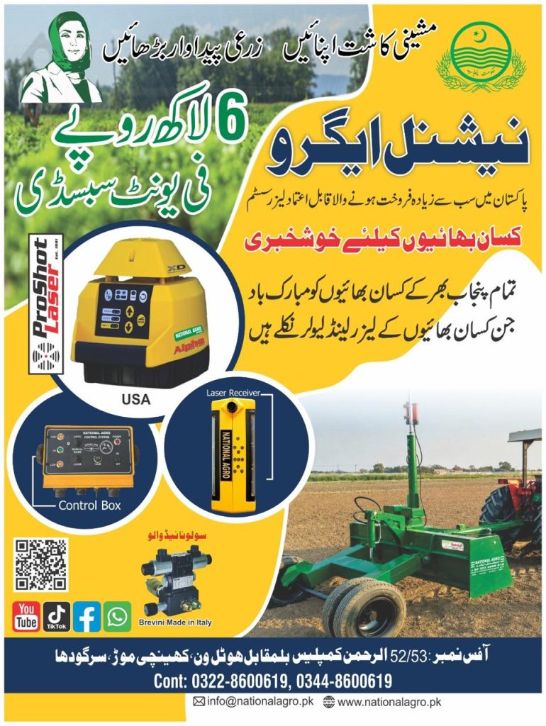 Laser Land Leveler Subsidy Scheme